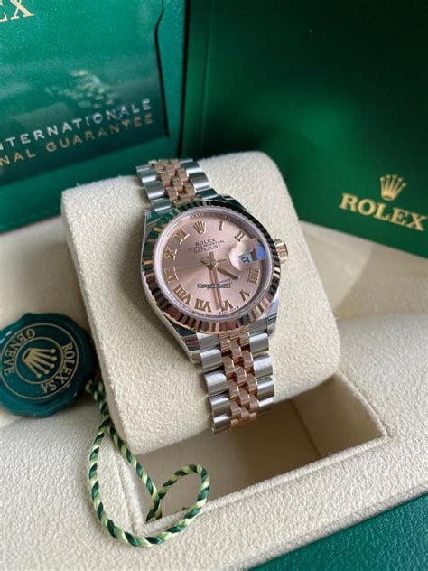 rolex uhr rosegold damen|lady datejust rolex watch.